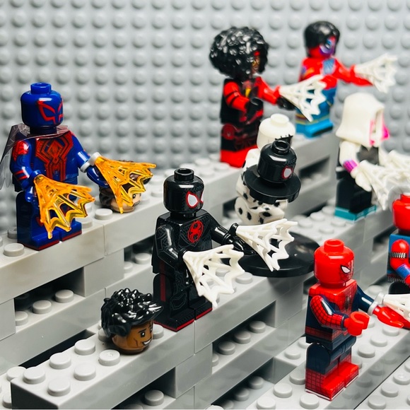 Spider-Man: Across the Spider-Verse Custom Minifigures Lot of 8 - Picture 4 of 6
